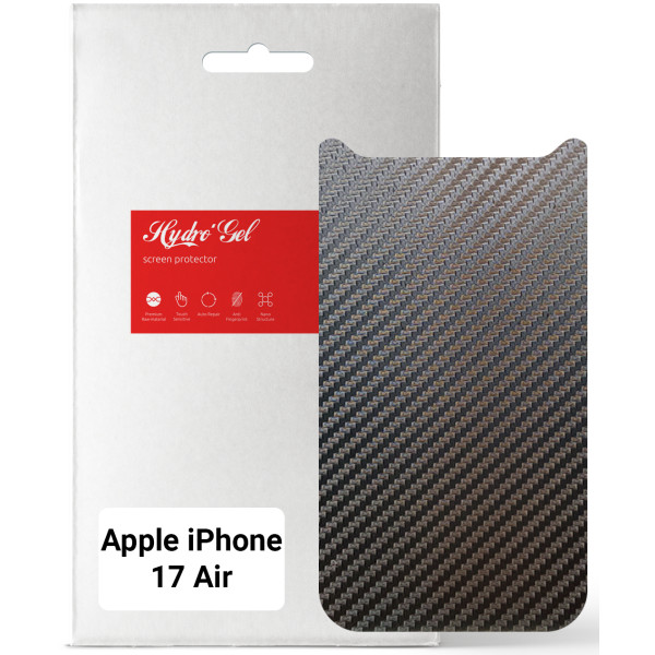 Фото - Захисна плівка для смартфону Armorstandart на задню панель for Apple iPhone 17 Air Carbone (ARM86203) Фото - Захисна плівка для смартфону Armorstandart на задню панель for Apple iPhone 17 Air Carbone (ARM86203)