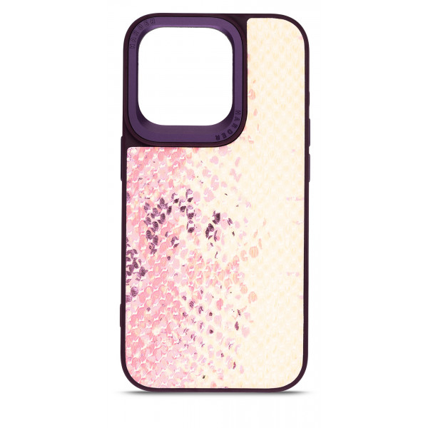 Фото - Чохол для смартфону Harder Snake Pattern for Apple iPhone 14 Pro Pink (ARM76809) Фото - Чохол для смартфону Harder Snake Pattern for Apple iPhone 14 Pro Pink (ARM76809)
