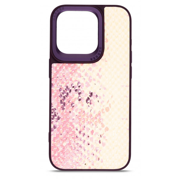 Фото - Чехол для смартфона Harder Snake Pattern for Apple iPhone 15 Pro Pink (ARM76797)