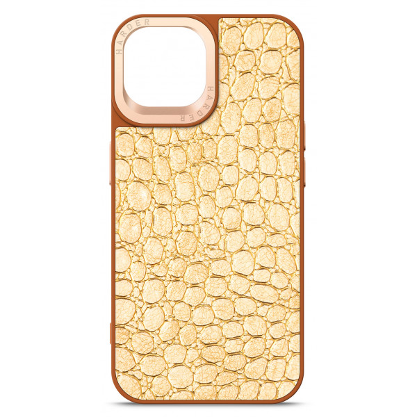Фото - Чохол для смартфону Harder Crocosaur for Apple iPhone 14 Beige (ARM76715) Фото - Чохол для смартфону Harder Crocosaur for Apple iPhone 14 Beige (ARM76715)