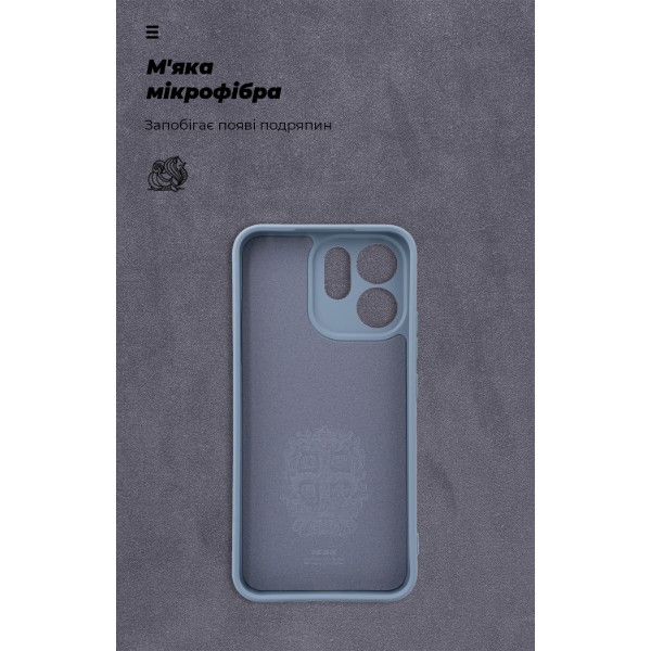Фото - Чехол для смартфона Armorstandart ICON for OPPO Reno15 F 5G / Reno15 FS 5G Camera cover Winter Blue (ARM90029)