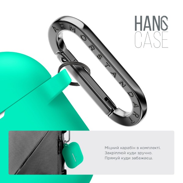 Фото - Чохол для навушників Armorstandart Hang Case for Apple Airpods Pro Coastal Blue (ARM56102)