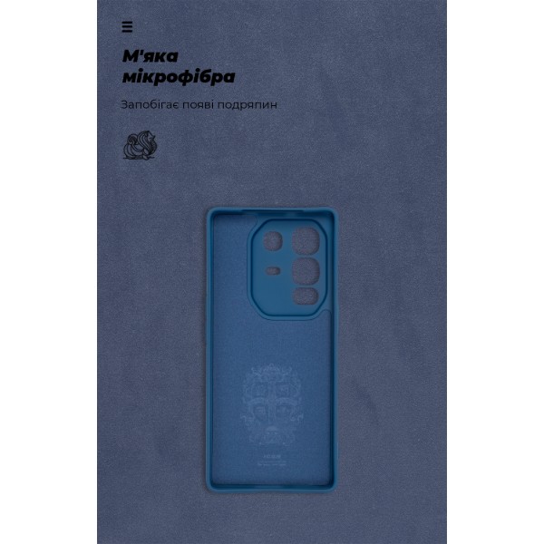 Фото - Чохол для смартфону Armorstandart ICON for Infinix Note 50 Pro Plus 5G Camera cover Dark Blue (ARM85340)