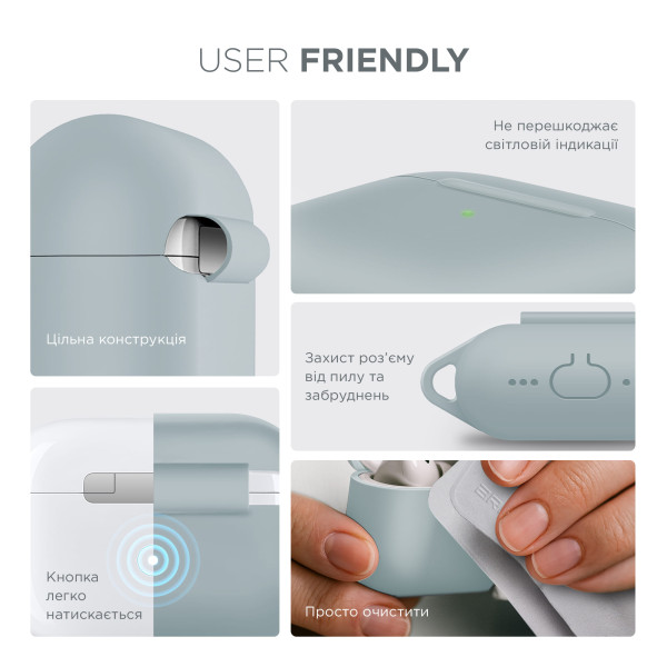 Фото - Чехол для наушников Armorstandart Hang Case for Apple AirPods 4 Luminous (ARM81285)