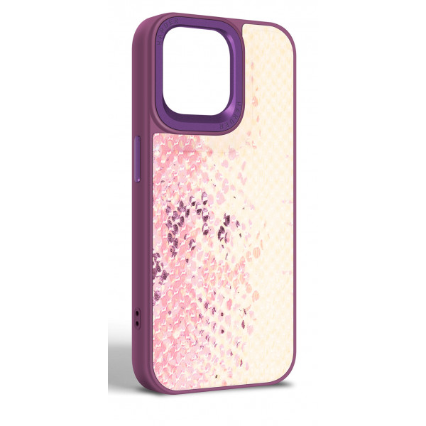 Фото - Чохол для смартфону Harder Snake Pattern for Apple iPhone 15 Pro Max Pink (ARM76803)