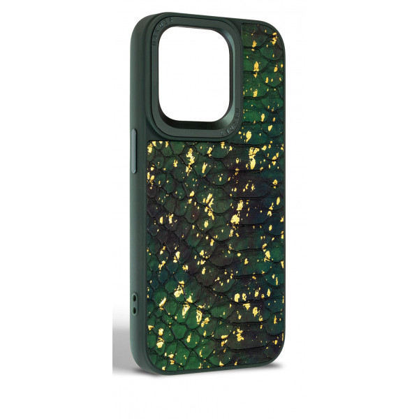 Фото - Чохол для смартфону Harder Nagas for Apple iPhone 15 Pro Green (ARM76738)