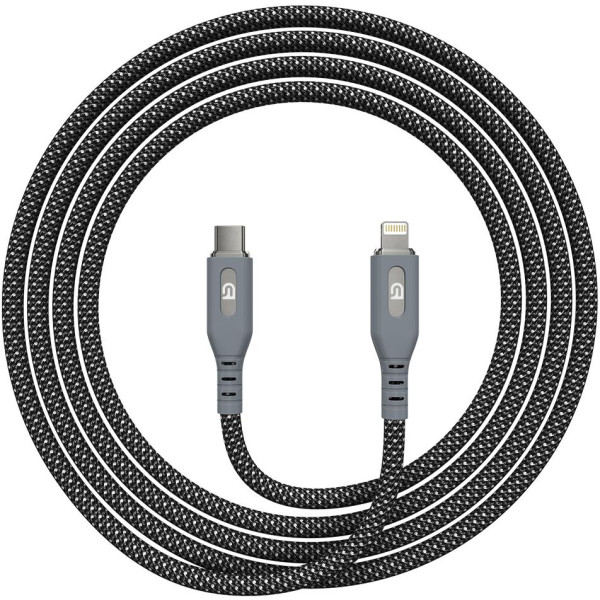 Фото - Кабель синхронизации данных Armorstandart AR18 Magnetic USB Type-C to Lightning 27W 1m Black (ARM75512)
