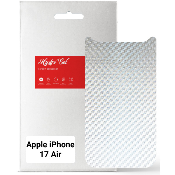Фото - Захисна плівка для смартфону Armorstandart на задню панель for Apple iPhone 17 Air Carbone Silver (ARM86204)