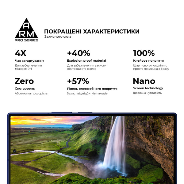 Фото - Защитное стекло для смартфона ArmorStandart Pro на внешний дисплей for Samsung Fold 7 (ARM88012)