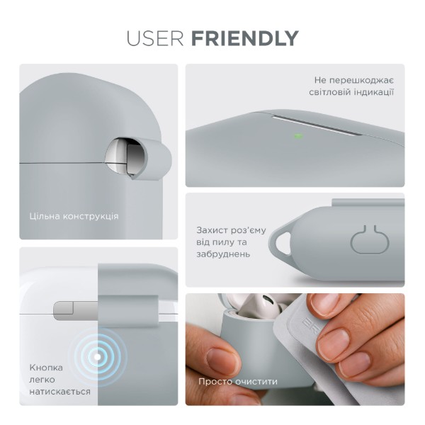 Фото - Чохол для навушників Armorstandart Hang Case for Apple Airpods Pro Noctilucent (ARM56060)