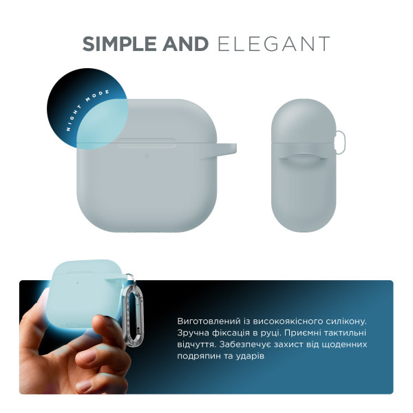 Фото - Чехол для наушников Armorstandart Hang Case for Apple AirPods 4 Luminous (ARM81285)