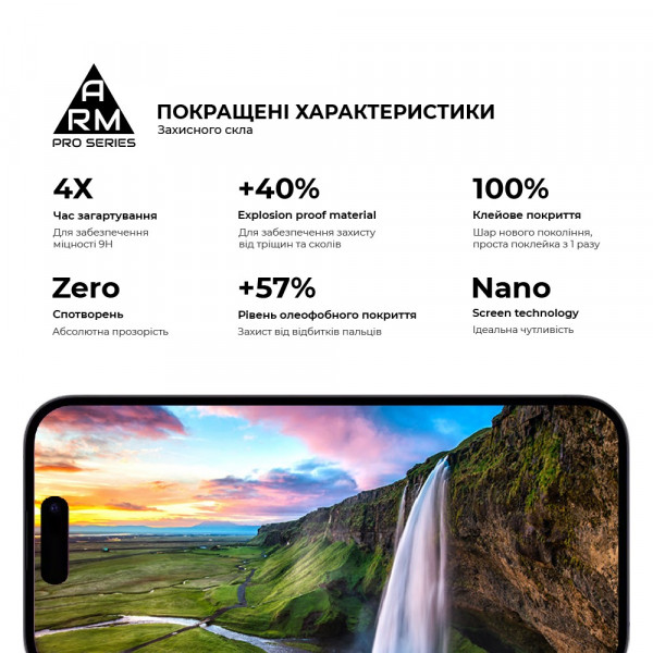 Фото - Захисне скло для смартфону Armorstandart Pro for Apple iPhone 16 Pro Max (ARM78511)