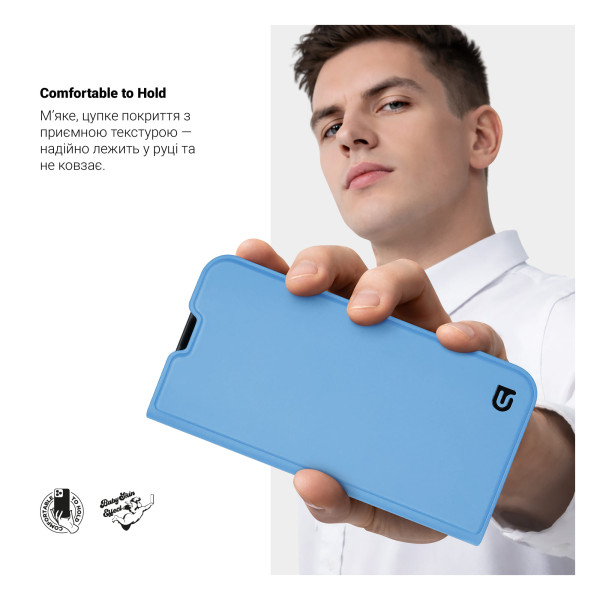 Фото - Чохол для смартфону Armorstandart OneFold Case for ZTE Blade A75 4G Light Blue (ARM81672)