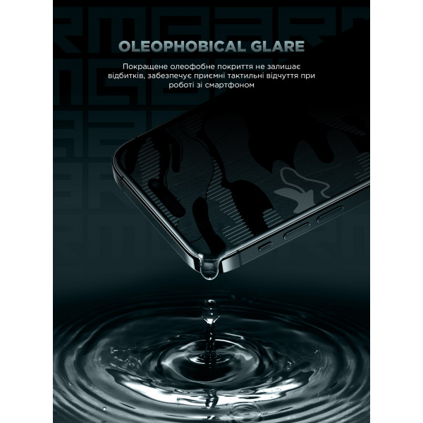 Фото - Захисне скло для смартфону Armorstandart Infinity Black Icon 2.75D for Apple iPhone 15 (ARM73955)