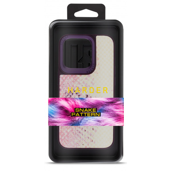Фото - Чохол для смартфону Harder Snake Pattern for Apple iPhone 14 Pro Pink (ARM76809)