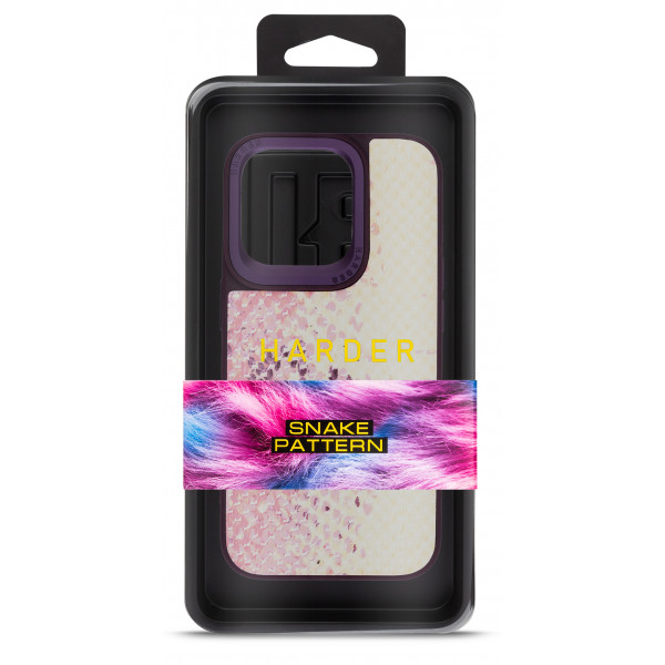 Фото - Чехол для смартфона Harder Snake Pattern for Apple iPhone 15 Pro Pink (ARM76797)