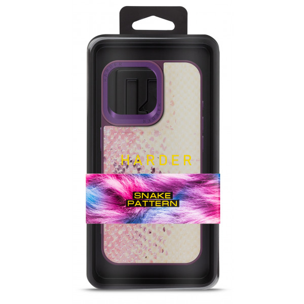 Фото - Чохол для смартфону Harder Snake Pattern for Apple iPhone 15 Pro Max Pink (ARM76803)