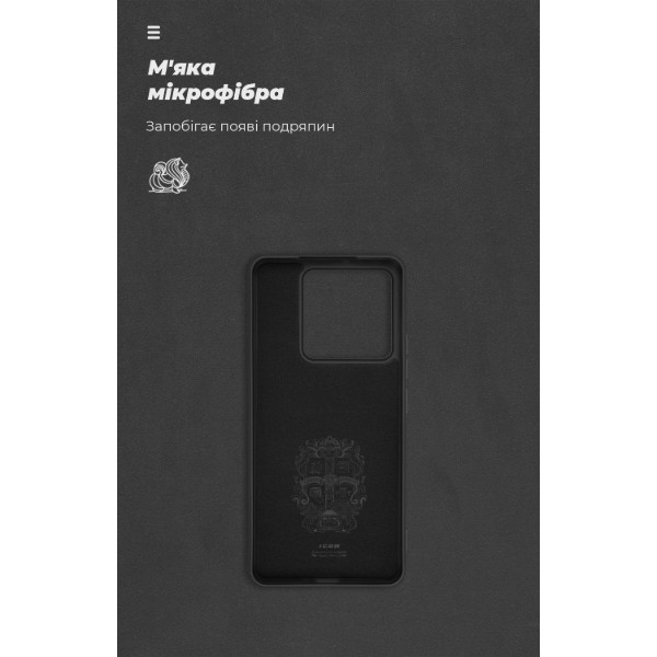 Фото - Чехол для смартфона Armorstandart ICON for Xiaomi 14T Black (ARM79355)