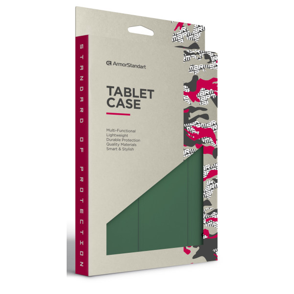 Фото - Чохол для планшета Armorstandart Flex Case for Samsung Tab S9 / S9 FE / S10 FE Dark Green (ARM84448)