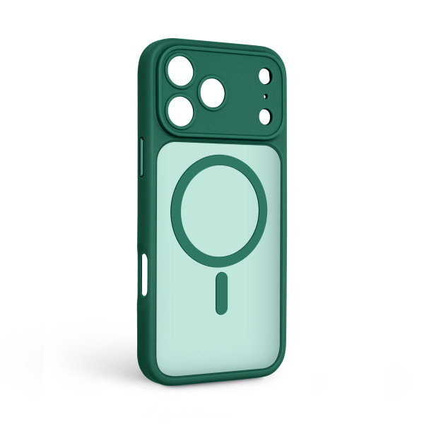 Фото - Чохол для смартфону Armorstandart Lush MagCase for Apple iPhone 17 Pro Max Dark Green (ARM87500)