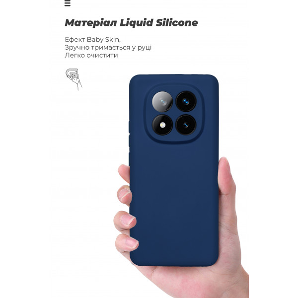 Фото - Чохол для смартфону Armorstandart ICON for Xiaomi Redmi Note 14 Pro+ 5G Camera cover Dark Blue (ARM79832)