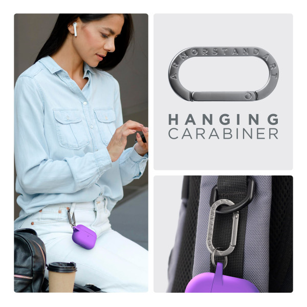 Фото - Чехол для наушников Armorstandart Hang Case for Apple AirPods Pro 3 Purple (ARM88281)