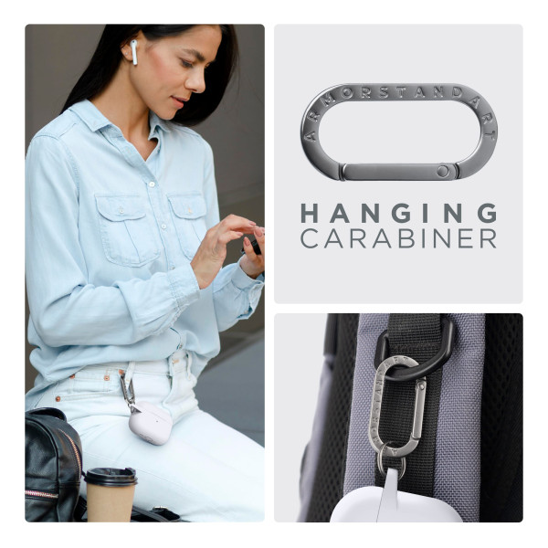 Фото - Чохол для навушників Armorstandart Hang Case for Apple AirPods Pro 3 White (ARM88284)