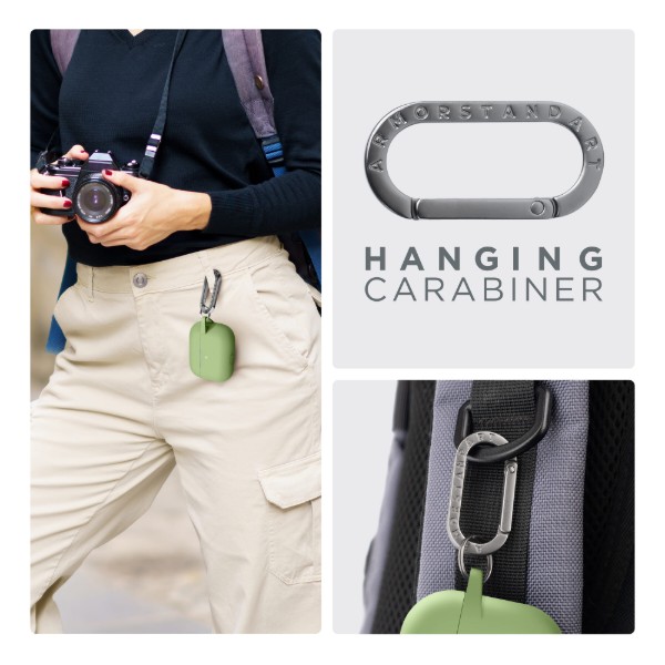 Фото - Чохол для навушників Armorstandart Hang Case for Apple Airpods Pro Matcha Green (ARM56061)