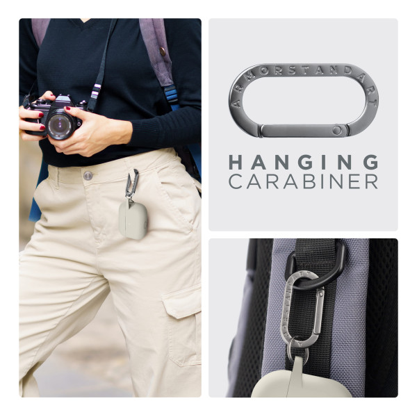 Фото - Чохол для навушників Armorstandart Hang Case for Apple Airpods Pro Rock (ARM56066)