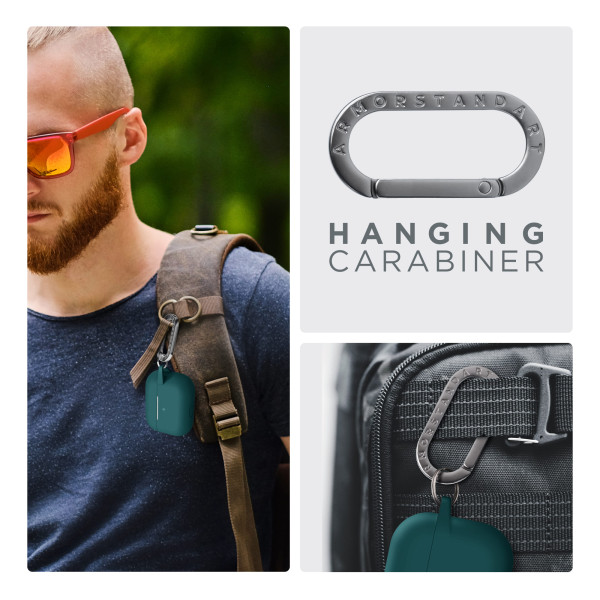 Фото - Чохол для навушників Armorstandart Hang Case for Apple Airpods Pro Atrovirens (ARM56101)