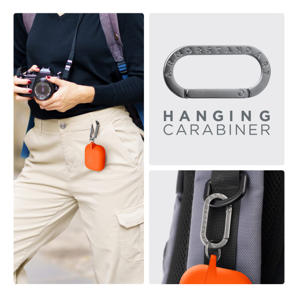 Фото - Чехол для наушников Armorstandart Hang Case for Apple Airpods Pro Orange (ARM56065)