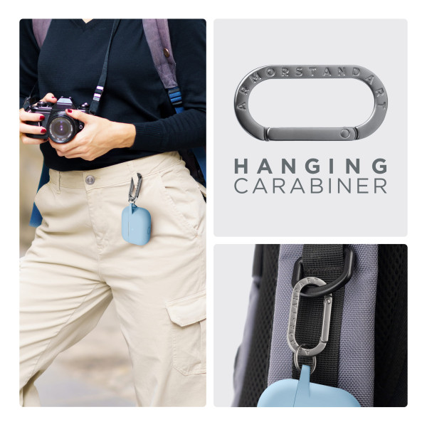 Фото - Чехол для наушников Armorstandart Hang Case for Apple Airpods Pro Light Blue (ARM56063)