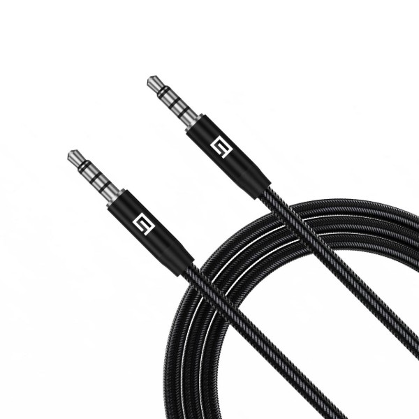 Фото - Кабель 3.5 мм -3.5 мм Armorstandart 3.5mm (mini-Jack) Male to 3.5mm (mini-Jack) Male 1m Black (ARM76890)