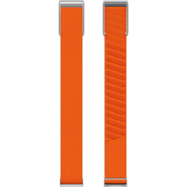 Фото - Ремінець для фітнес-браслета Armorstandart SuperKnit for Whoop 5.0 / MG Orange with Silver (ARM90106)