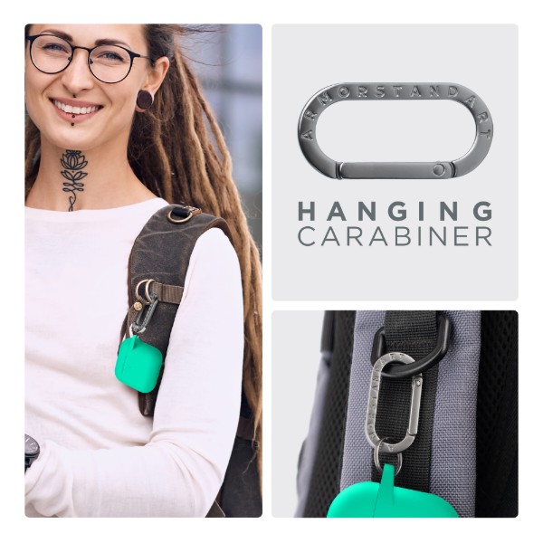 Фото - Чехол для наушников Armorstandart Hang Case for Apple AirPods 4 Mint Green (ARM81287)