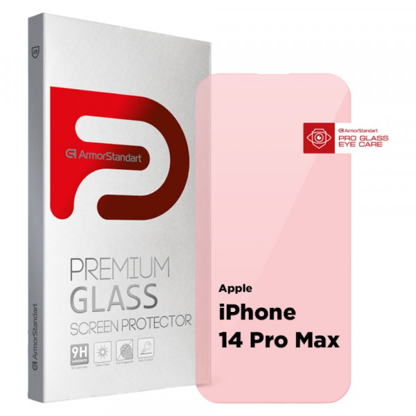 Фото - Захисне скло для смартфону Armorstandart Pro Eye Care for Apple iPhone 14 Pro Max (ARM77673)