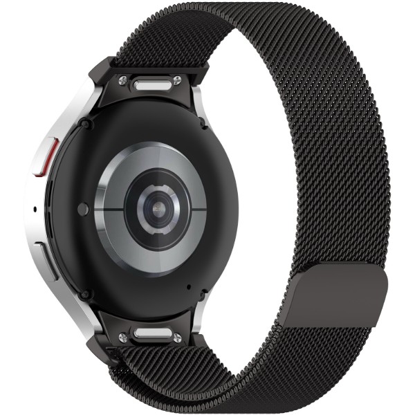 Фото - Ремінець для смарт-годинника Armorstandart Milanese Magnetic for Samsung Galaxy Watch 7 / FE / 6 / 6 Classic / 5 / 5 Pro / 4 / 4 Classic Black (ARM86842)