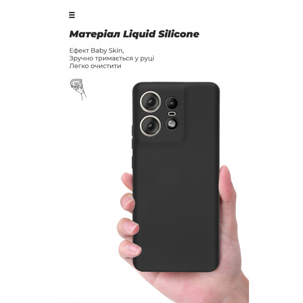 Фото - Чехол для смартфона Armorstandart ICON for Motorola Edge 50 Pro Camera cover Black (ARM77305)