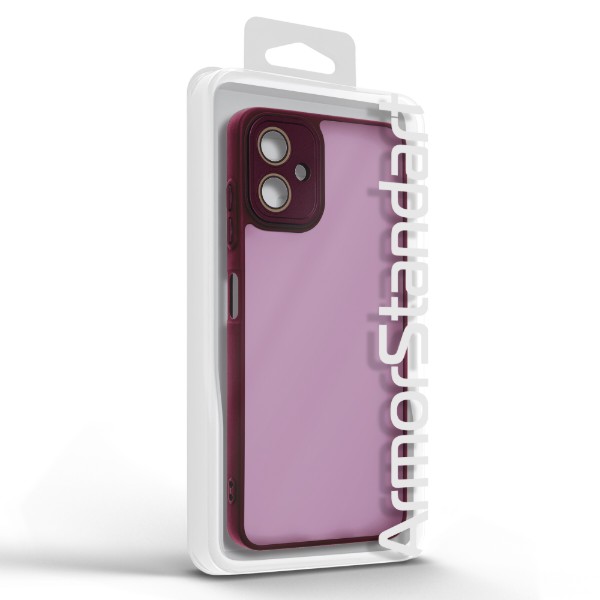 Фото - Чехол для смартфона Armorstandart ShadeX for Samsung A06 4G Wine Red (ARM83235)