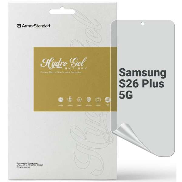 Фото - Защитная пленка для смартфона Armorstandart Anti-spy for Samsung Galaxy S26 Plus 5G (ARM89466)
