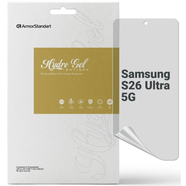 Фото - Защитная пленка для смартфона Armorstandart Anti-spy for Samsung Galaxy S26 Ultra 5G (ARM88732)