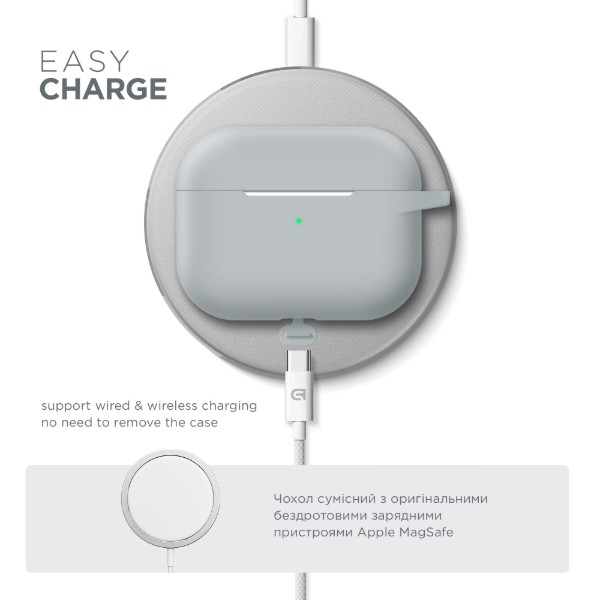 Фото - Чохол для навушників Armorstandart Hang Case for Apple Airpods Pro Noctilucent (ARM56060)