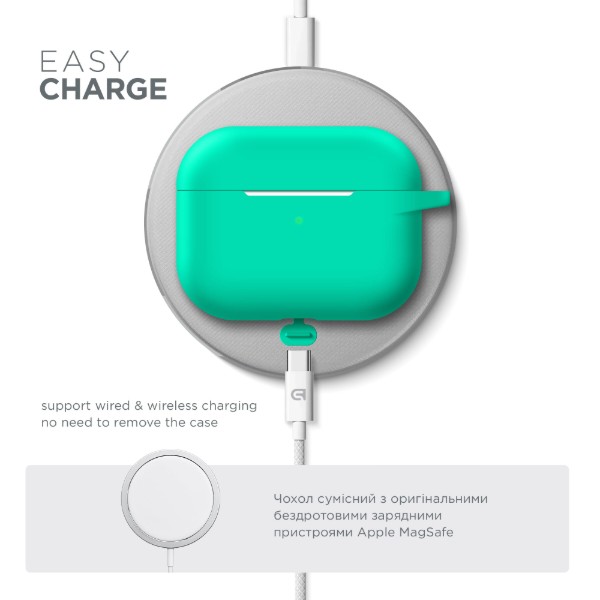 Фото - Чохол для навушників Armorstandart Hang Case for Apple Airpods Pro Coastal Blue (ARM56102)