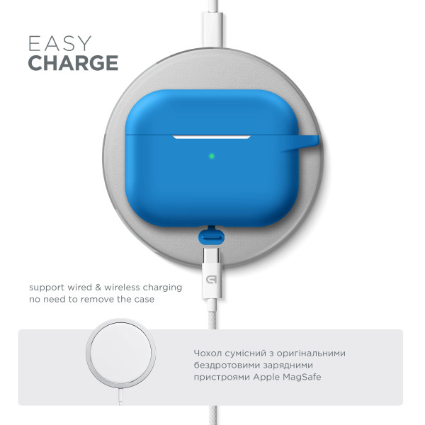Фото - Чехол для наушников Armorstandart Hang Case for Apple Airpods Pro Blue (ARM56073)