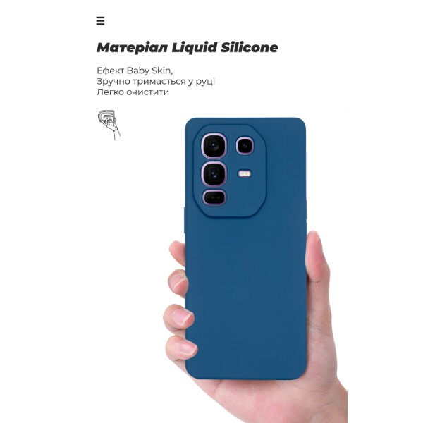 Фото - Чохол для смартфону Armorstandart ICON for Infinix Note 50 Pro Plus 5G Camera cover Dark Blue (ARM85340)