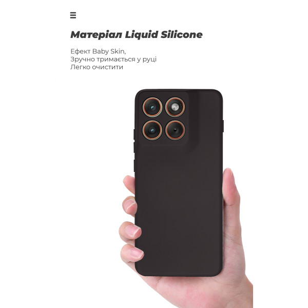 Фото - Чохол для смартфона Armorstandart ICON for Motorola Edge 70 5G Camera cover Black (ARM89703)