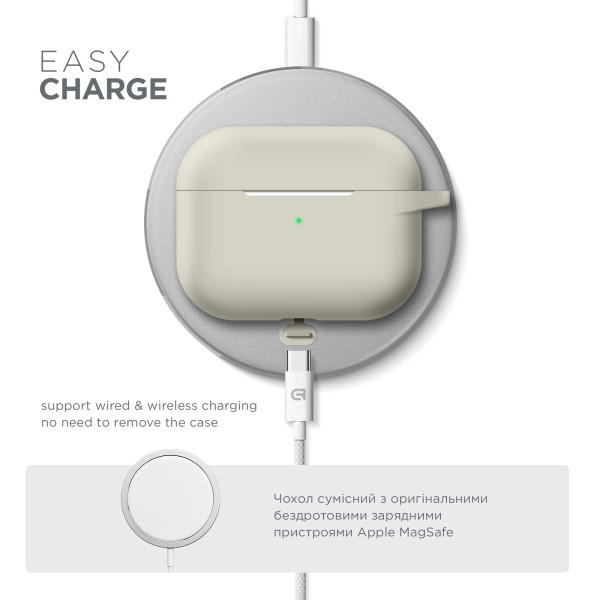 Фото - Чохол для навушників Armorstandart Hang Case for Apple Airpods Pro Rock (ARM56066)