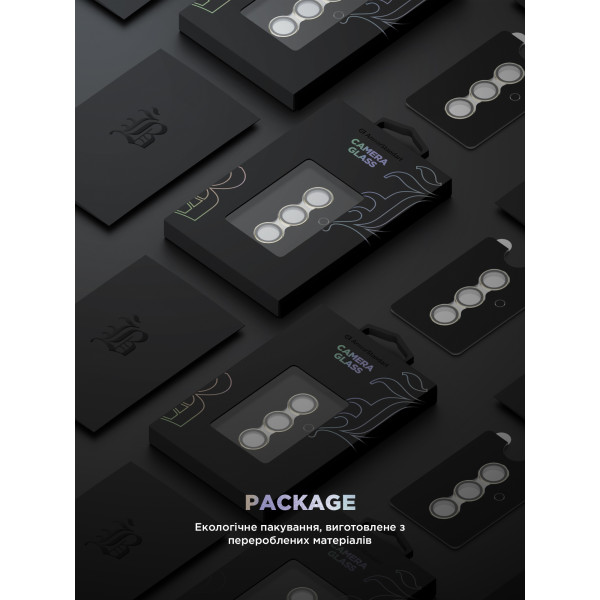 Фото - Захисне скло для смартфону Armorstandart для камери Supreme Black Icon for Samsung S24 Plus Amber Yellow (ARM76613)