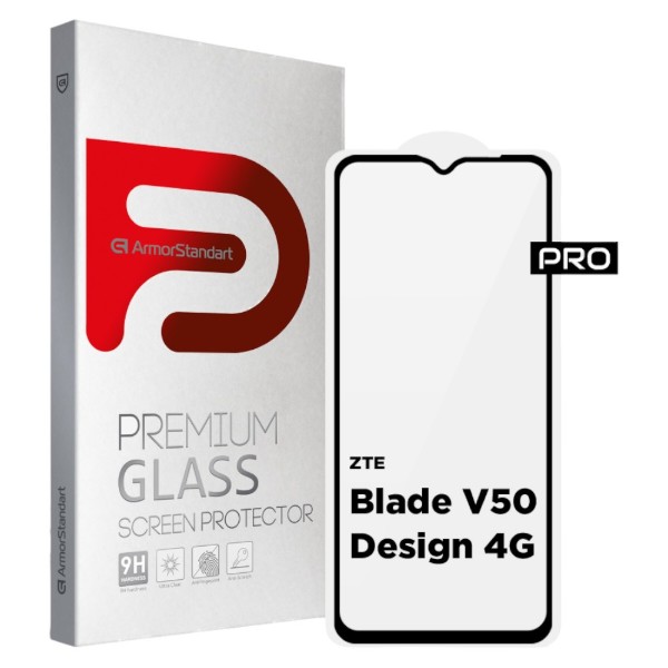 Фото - Защитное стекло для смартфона Armorstandart Pro for ZTE Blade V50 Design 4G Black (ARM70680) Фото - Защитное стекло для смартфона Armorstandart Pro for ZTE Blade V50 Design 4G Black (ARM70680)