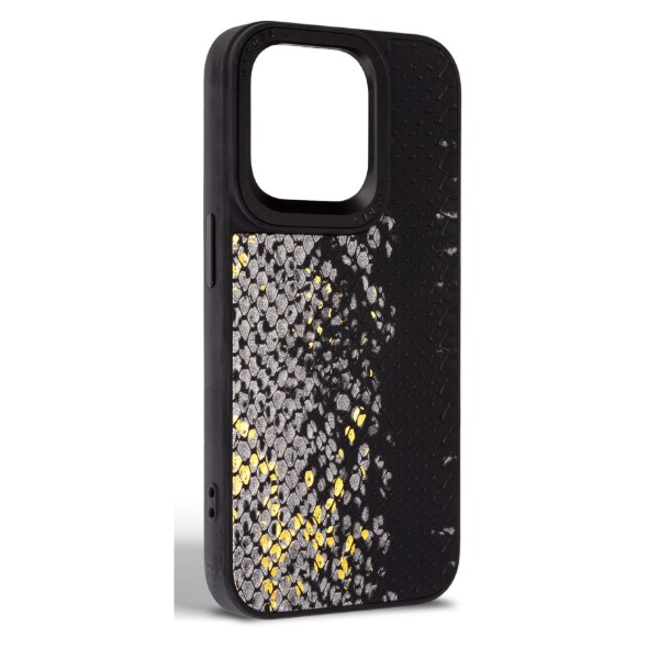 Фото - Чохол для смартфону Harder Snake Pattern for Apple iPhone 15 Pro Black (ARM76793)
